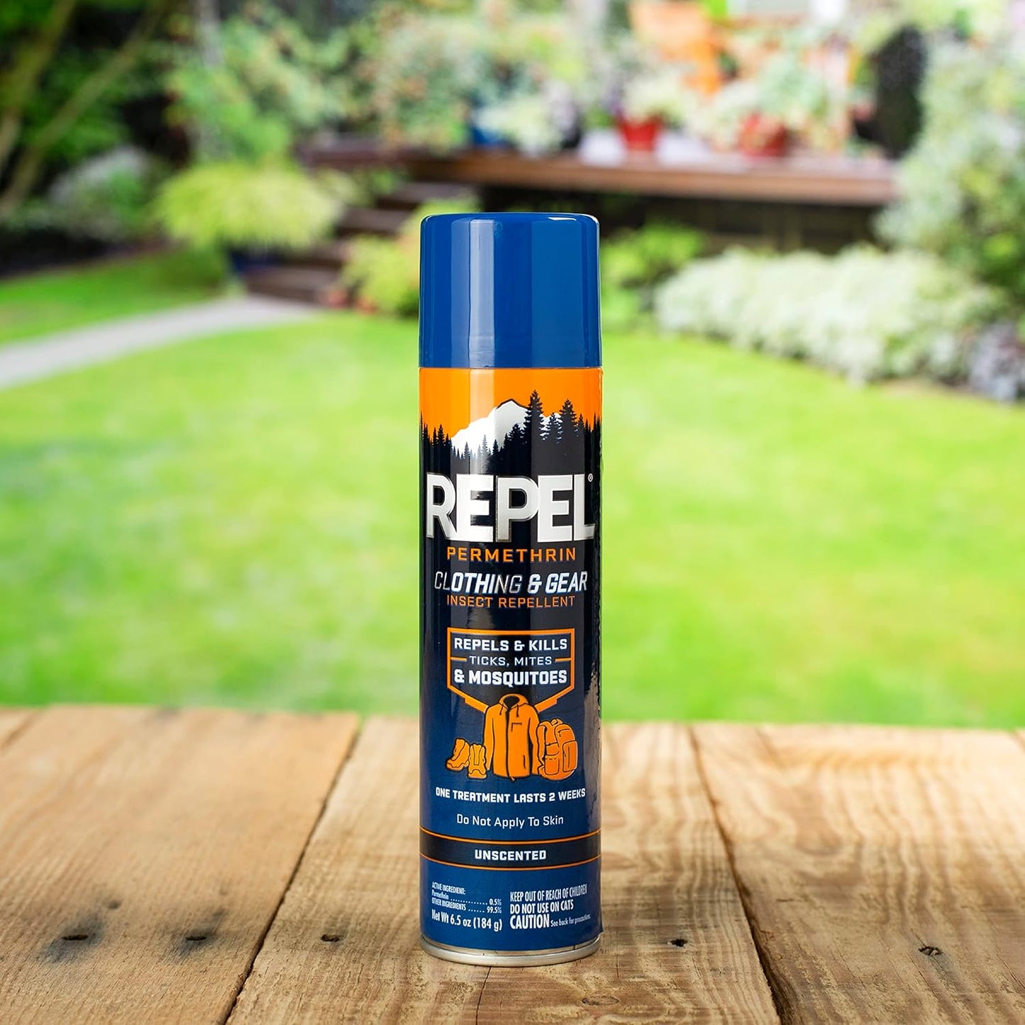 Permethrin Clothing & Gear Insect lent, Use on Outdoor Gear, Tents and Sleeping Bags, s Mosquitoes, Ticks, Mites, (Aerosol Spray), 6.5 Fl Oz (Pack of 6)
