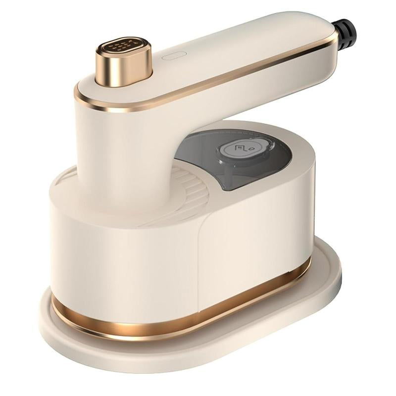 Portable Mini Steam Iron - Perfect for Travel & Home, Dual Function Dry/Wet Ironing