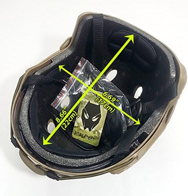 PJ Type Tactical Multifunctional Fast Helmet with Visor Goggles Version
