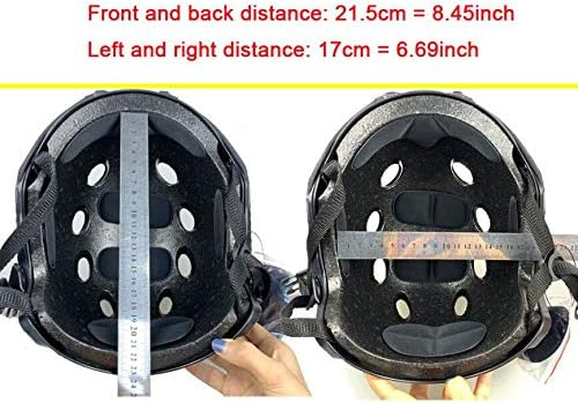 PJ Type Tactical Multifunctional Fast Helmet with Visor Goggles Version