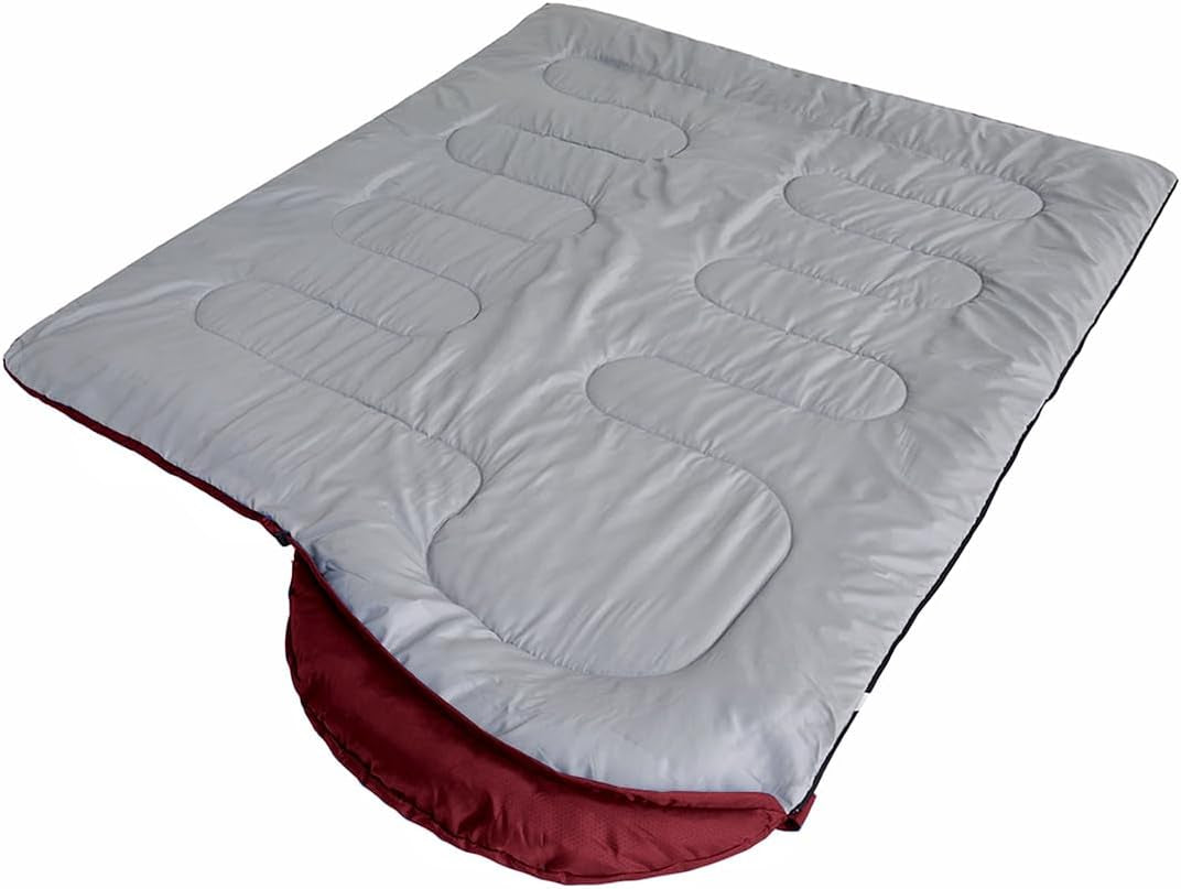 Camping Sleeping Bag - 3 Season Warm & Cool Weather - Summer Spring Fall Lightweight Waterproof for Adults Kids - Camping Gear Equipment, Traveling, and Outdoors
