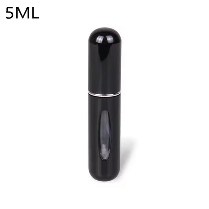 Travel-Friendly Mini Aluminum Perfume Atomizer - Refillable 8/5Ml Spray Bottle for Cosmetics and Fragrances