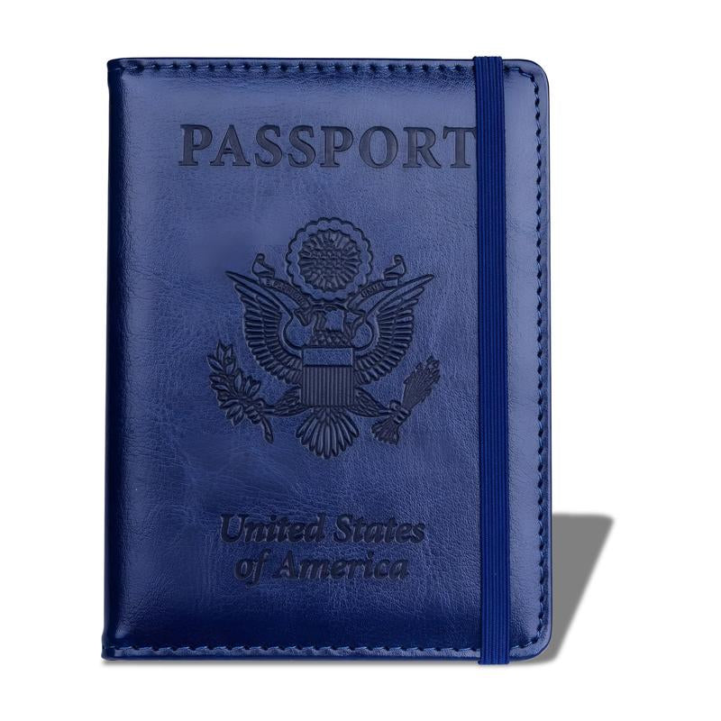 Stylish Unisex 2-Piece Passport Holder & Wallet Set 