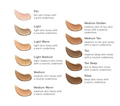 Perfect Glow BB Cream SPF 30: Clean & Cruelty-Free, Medium Flawless Coverage, Hydrates with Jasmine | Deep 1.4Oz